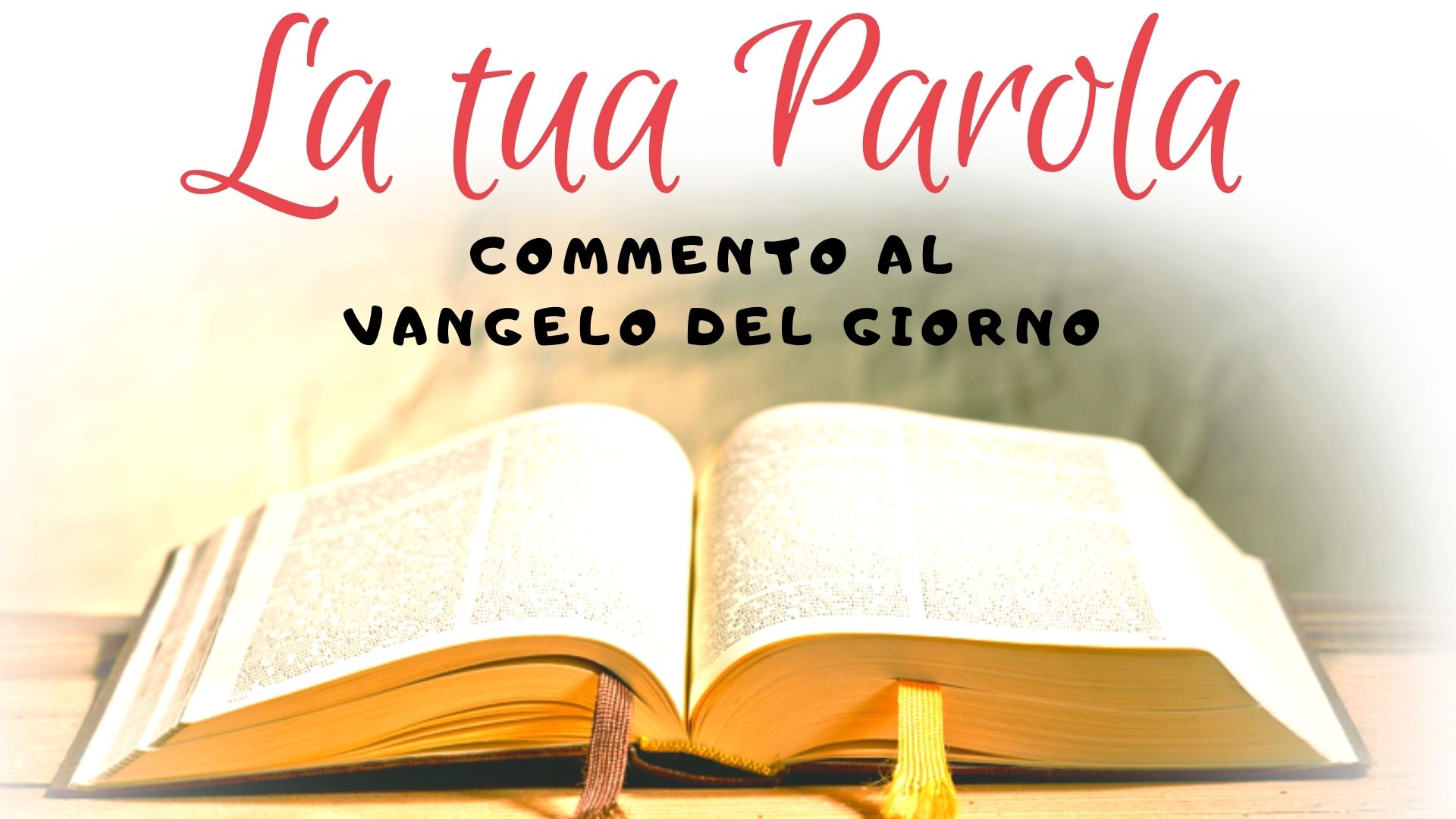 Mt 10,37-42 Il Vangelo che ci strappa dalle nostre sicurezze